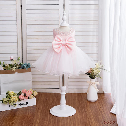 Beautiful Birthday Party Dress With Bead Work