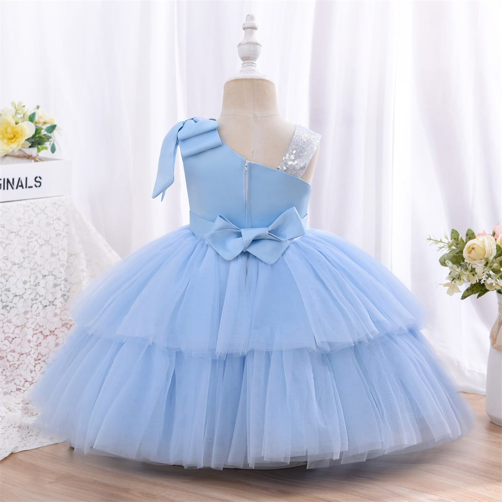 Beautiful Multi Frill Party Dress Frock