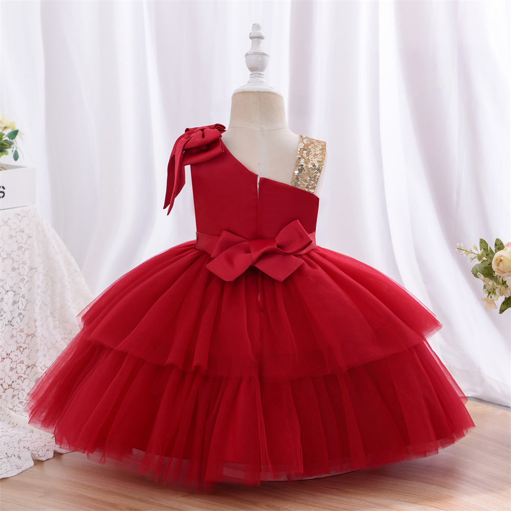 Beautiful Multi Frill Party Dress Frock