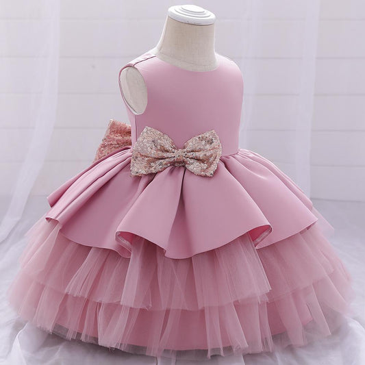 Beautiful Sleeveless Birthday Party Dresses for Princess